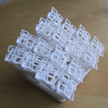 3 özyinelemeli büyüme sanat matematik sanatı 3d print model - Mito3D
