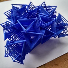 4 özyinelemeli büyüme çeşitli matematik simit 3d print model - Mito3D