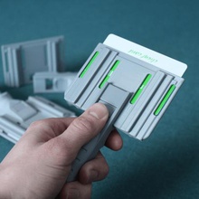 recyclé carte-cadeau d'un grattoir outil de facile pas soutien recyclage utile fenêtre 3d print model - Mito3D