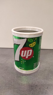 recycling pencil cup standard pot soda coca 3d print model - Mito3D