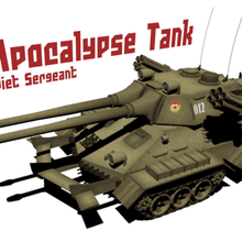 red alert tank apocalypse game toy 3d print model - Mito3D