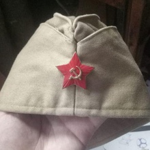 red army pilotka star fashion history russian war 2 pin ww2 soviet ussr reenactment historical reenacting 3d print accesories sidecap cccp infantry duty 3d print model - Mito3D