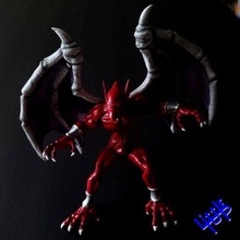 red arremer ghosts goblins and demon firebrand capcom video games ghouls new jersey devil d & tabletop dungeons dragons gargoyle 3d print model - Mito3D