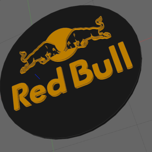 red bull art drink energy 3D print model - Mito3D