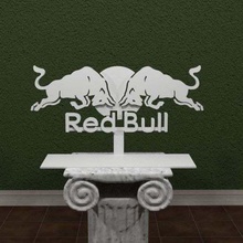 red bull logosu sanat işaretleri logolar dur spor iç işaret kırmızı logoları logo ücretsiz amblemi serin harika 3dpicks 3d print model - Mito3D