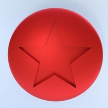 kırmızı coin Süper Mario para madeni düşük poli Sanat oyuncak oyun oyunlar video oyunu karikatür karakter 3d print model - Mito3D