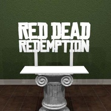 red dead redemption-logo Kunst 3d-picks 3dpicks gaming logo pc-Spiel pc-gaming ps4 redemption sign xbox Anzeichen logos 3d print model - Mito3D