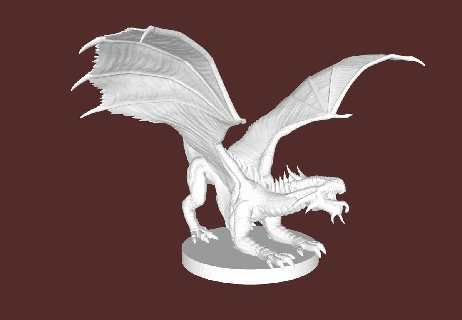 red dragon stoic pose 3d model 3dprinting toys games dragons reddragonstoicpose collectibles fantasy mythicalcreatures deskdecor shelfdecor giftideas 3dprintedfigurine handpainted durable highquality 3d print model - Mito3D
