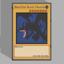 red eyes black dragon card game ornament anime otaku art gadget yugioh dragon card game sleeve red eyes black dragon