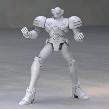 rojo combatiente robot barón artilugio figura anime Arte juguete fusible 3d print model - Mito3D