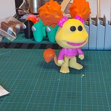 red fraggle 3d print model - Mito3D