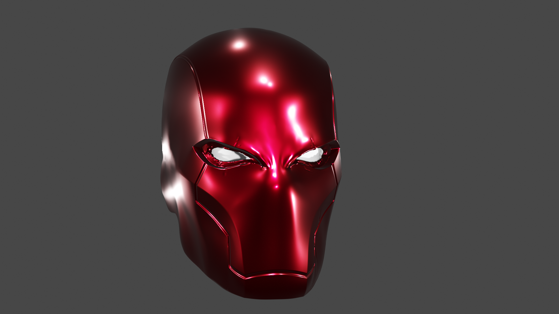 red hood 1 12 head mafex dc 3D print model - Mito3D