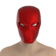 red hood kask moda injustice2 jason todd cosplay maske dc comics batman 3d print model - Mito3D