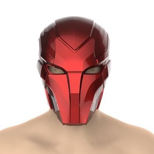 red hood helmet injustice 2 game batman dc comics mask cosplay jason todd injustice2 3d print model - Mito3D