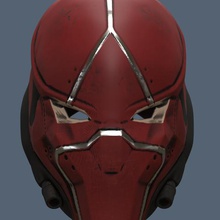 capuz vermelho capacete injustiça 2 vários batman dccomics jasontodd redhood robin 3d print model - Mito3D