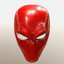red hood helmet rebirth comic version fashion robin batman jason todd cosplay dc comics 3d print model - Mito3D