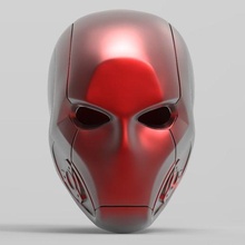 vermelho capuz capacete titãs Series arte batman dc histórias quadrinhos Jason todd 3d print model - Mito3D