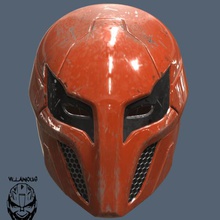 red hood injustice 2 helmet game cosplay dc comics batman