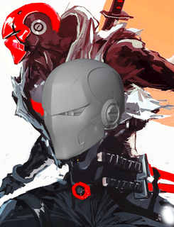 red hood ronin helmet 3d print model - Mito3D