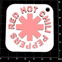 red hot chili peppers keyhanger vari 3d print model - Mito3D