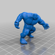 rot Hulk coc Spiel Wunder mcu Superheld 3d print model - Mito3D