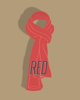 red keychain taylor swift album Jewelry network taylor's version scarf the eras tour all to well 3d print model - Mito3D