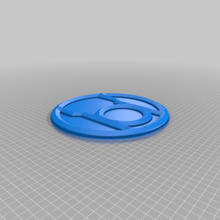 red lantern corps emblema ferramenta A impressão 3d scifi lanterna verde dc comics quadrinhos 3d print model - Mito3D