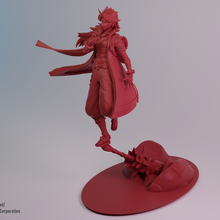 rosso oni guida itto genshin impatto 3d print model - Mito3D