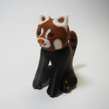 red panda game adorable animal animals cute dualstrusion dual extruder extruders extrusion 3d print model - Mito3D