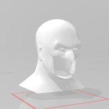 kırmızı Robin paket batman tim Drake başlık yarasa ailesi maske kukuletası zırh Kostüm oyunu kostüm kopya 3d print model - Mito3D