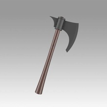 red sonja hatchet cosplay weapon game other diy hobby digital model printable 3d replica anime 3d print model - Mito3D