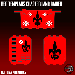 vermelho templários portas conjunto jogos espaço fuzileiros navais modelos miniaturas 3d print model - Mito3D