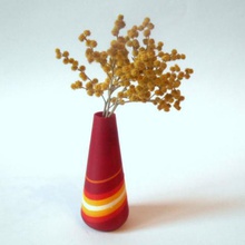 rouge vase la maison 3d print model - Mito3D
