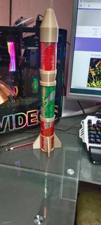 redbull holder redbull drink energizer rocket support supermarket  3d print model - Mito3D
