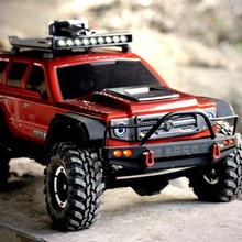 redcat everest gen7 modded components 3d print model game grill rc headlight crawler tail light hood roof rack cannon sci-fi 3d print model - Mito3D