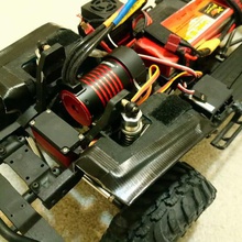 redcat 8 jeep tekerlekleri vücut bağlar gen oyun r c araçlar wrangler vaterra trx4 traxxas scx10 rc paletli araba monte edin aksiyal üst çıkıntısı 3d print model - Mito3D