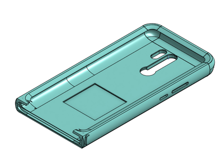 redmi 9 móvil caso funda 3d print model - Mito3D