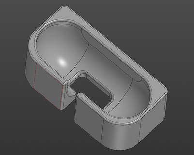 Redmi tomurcuklar 3 Kulp destek gadget kulaklık 3d print model - Mito3D