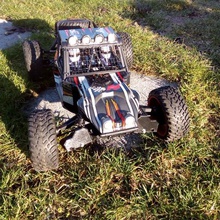 reely dune savaşçı arka plaka ön fren oyun r c araçlar 3d print model - Mito3D