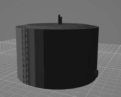 refinery tank 3d print model - Mito3D