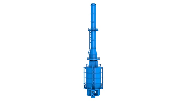 raffineria modello stl 3d print model - Mito3D