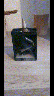 refluxo incenso queimador 3d print model - Mito3D