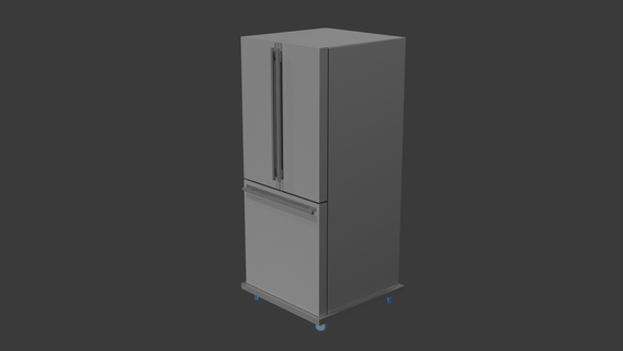 refrigerator refrigerator technology electronics  3d print model - Mito3D