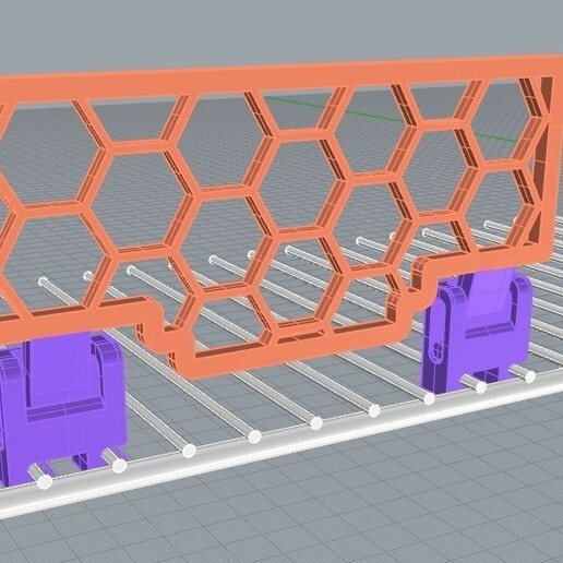 Kühlschrank Gitter Wohnmobil van 3D print model - Mito3D