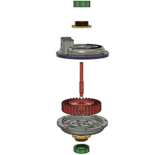 regenerador soplador soltero etapa artilugio regenerativo ventilador sobrealimentador 3d print model - Mito3D