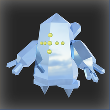 regio Arte pokemon hielo juguete 3d print model - Mito3D