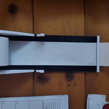 register tape message board 3d print model - Mito3D