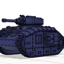 krallık imparatorluk savaş tank fdm arkadaş canlısı oyun Ordu 28mm leman rus Fransızca masa Warhammer koruma astra militarum oyuncak araç zırh 40k vekil 3d print model - Mito3D