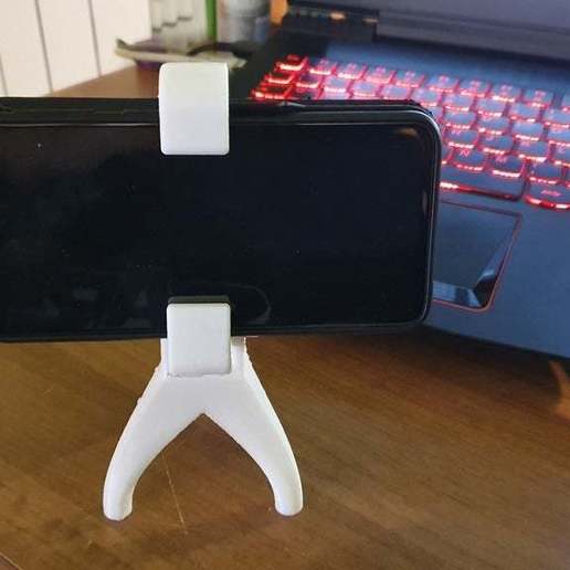 regolable smartphone gadget telefono cellulare supporto per regolabile titolare 3D print model - Mito3D