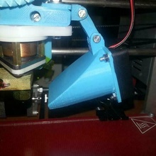 regulable fan duct jonas extruder 40mm budasch e3d cat mount bowden e3dv6 hotend v6 prusa i3 3d_printer_extruders 3d print model - Mito3D